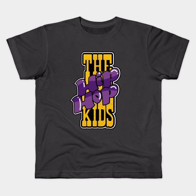 the HIPHOP Kids Kids T-Shirt by BOEC Gear